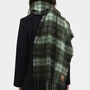 Cathy Green Boucle Scarf, thumbnail 2 of 7