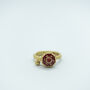 Adjustable Buddhist Tibetan Enamel Spinner Prayer Ring, thumbnail 4 of 4
