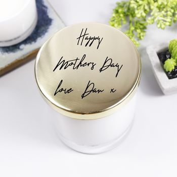 Mother's Day Luxury Scented Candle With Lid, 6 of 7