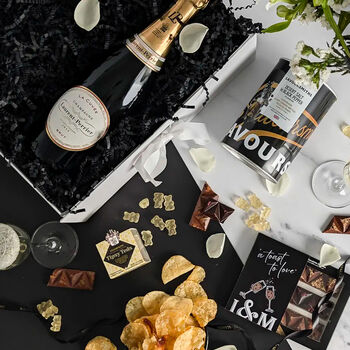 A Toast To Love Gift Box With Champagne, 2 of 12