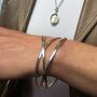 Russian Wedding Ring Bracelet Gift For Wife, thumbnail 3 of 7