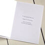 Personalised Bear 1st Christmas Card For Boy Or Girl, thumbnail 5 of 10