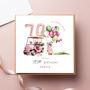 Personalised Golf Lover Womens Birthday Card, thumbnail 3 of 6