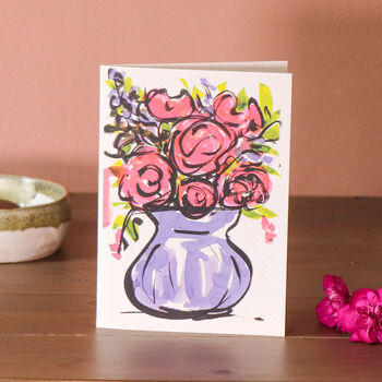 Bunch Of Flowers Greeting Card, 2 of 5