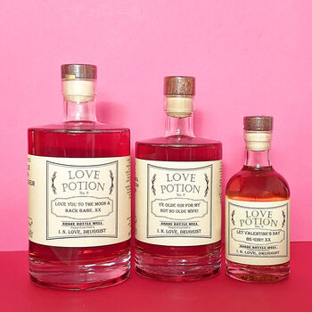 Personalised Love Potion Gin, 2 of 2