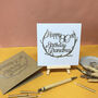 Personalised 80th Paper Cut Birthday Card, thumbnail 10 of 10