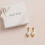 Thank You For Being My Bridesmaid Pearl Earrings, thumbnail 8 of 10