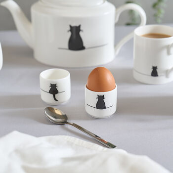 Crouching Cat Egg Cup, 3 of 3