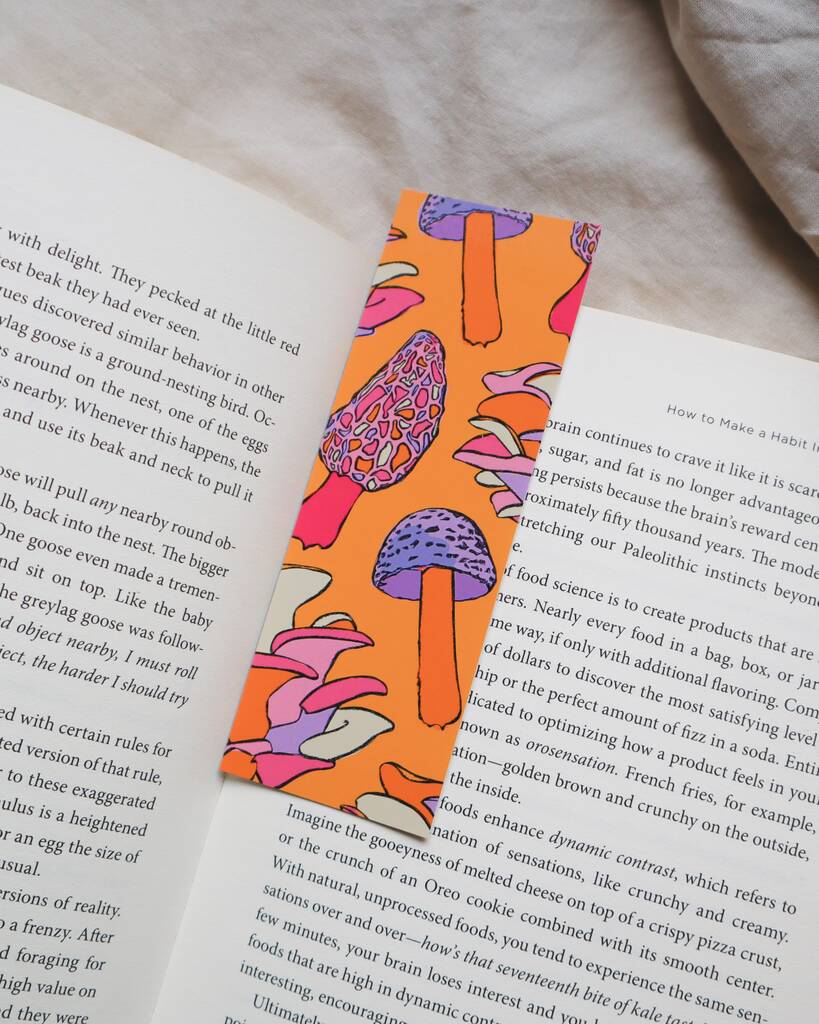 Vibrant Fungi Bookmark, 1 of 5