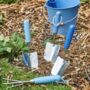 Blue Garden Tools In Stainless Steel, thumbnail 2 of 5