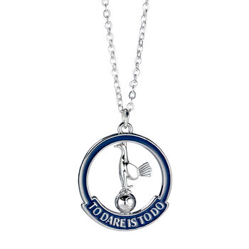 Tottenham Hotspur Spinning To Dare Is To Do Necklace, 3 of 5