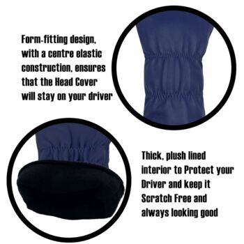 Ipswich Portman Road Golf Driver Headcover, 5 of 6