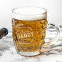 Personalised Premium Dimpled Beer Glass, thumbnail 1 of 6