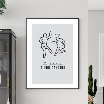 Personalised 'This Kitchen Is For Dancing' Print, 8 of 10