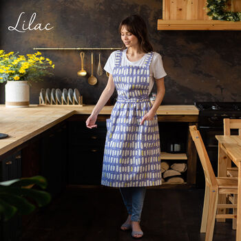 Retro Artist Apron | Crossback Pinafore For Makers, 3 of 12