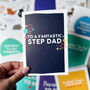 Father Figure Card 'To A Fantastic Step Dad', thumbnail 1 of 2