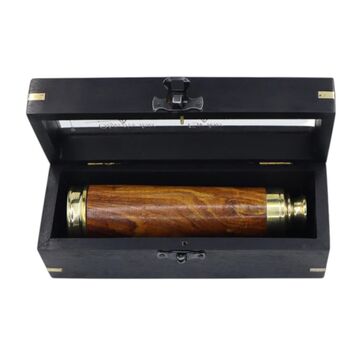 12 Inch Dollond And Co. Brass And Wood Telescope, 6 of 9