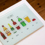 Personalised Family Drinks Chopping Board, thumbnail 2 of 12