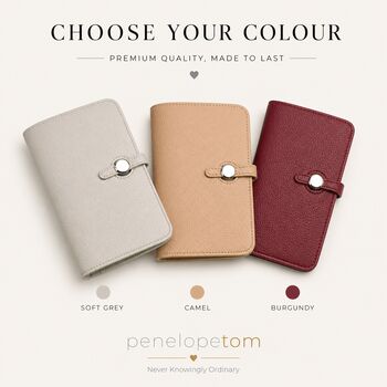 Personalised Carry All Travel Purse Or Wallet, 7 of 10