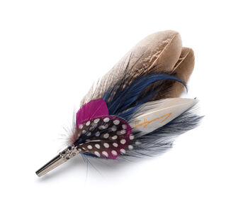 Feather Corsage Brooch Pin, 2 of 12