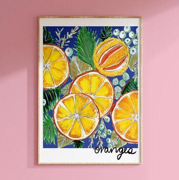 Oranges Kitchen Print, 5 of 11