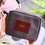 Personalised Canvas And Leather Technology Storage Box, thumbnail 1 of 7