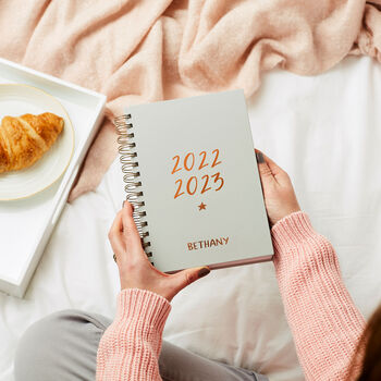 Personalised Script 2022/23 Mid Year Diary, 10 of 10