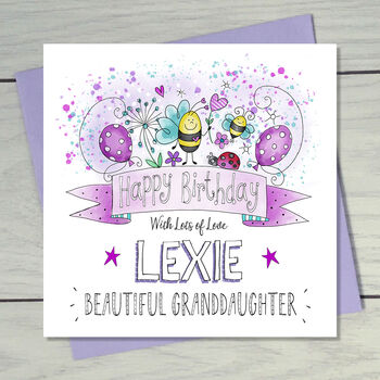 Granddaughter Childs Birthday Card, 2 of 5