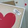'You Are Here' Personalised Valentine's Card, thumbnail 2 of 5