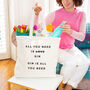 All You Need Is Personalised Tote Bag, thumbnail 1 of 7