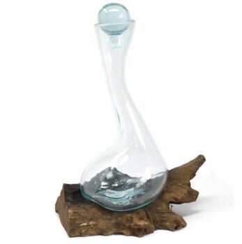 Handblown Wine Decanter Set, 2 of 5