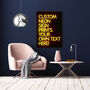Personalised Neon Sign Print, thumbnail 6 of 10