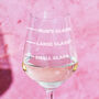 Personalised Drinks Measure Wine Glass, thumbnail 4 of 12