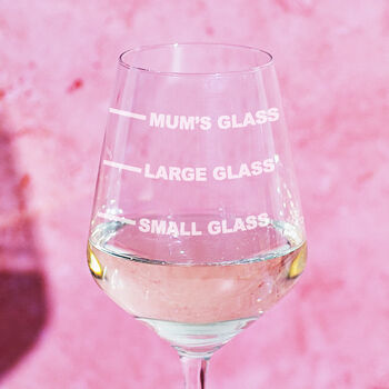 Personalised Drinks Measure Wine Glass, 4 of 12