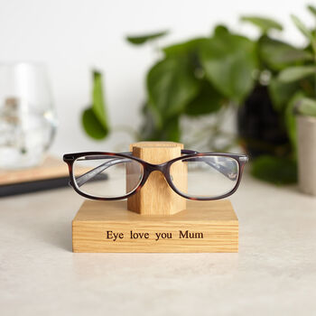 Personalised Glasses Stand With Dish And Coaster, 5 of 11