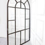 Large Arched Window Mirror, thumbnail 4 of 5
