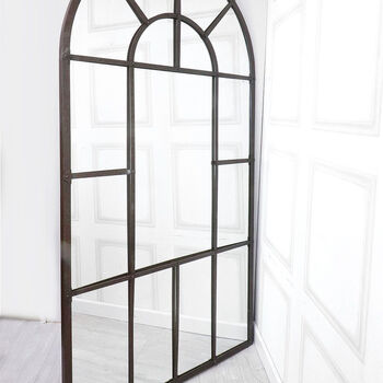 Large Arched Window Mirror, 4 of 5