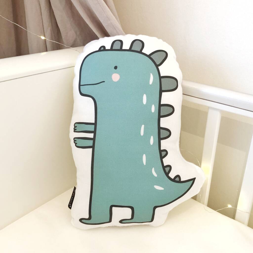 Cute Dinosaur Pillow By My Little Dreamer