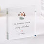 Personalised Christmas Acrylic Plaque Gift For Family, thumbnail 1 of 7