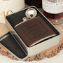 Personalised Any Message Two Tone Hip Flask, thumbnail 3 of 6