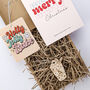 Cute Christmas Letterbox Gift Card Just Passed Daughter, thumbnail 1 of 3