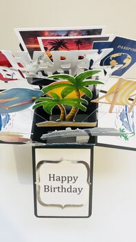 Personalisable Cruise Themed 3D Greeting/Gift Card, 3 of 7