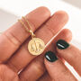 18c Gold Plated And Sterling Silver Zodiac Necklace, thumbnail 1 of 5