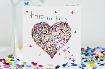 Daughter Birthday Butterfly Flowery Wings Card, 7 of 12
