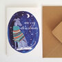 Sighthound Jumper Charity Christmas Card, thumbnail 5 of 8