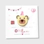 Personalised 1st Birthday Card Daughter Granddaughter Niece, thumbnail 4 of 5