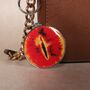 The Lord Of The Rings Eye Of Sauron Keyring, thumbnail 1 of 6