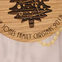 Personalised Wooden Tree Christmas Decoration, thumbnail 3 of 3