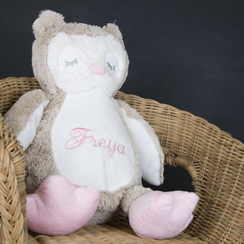 Personalised Soft Toy, Owl, 3 of 3