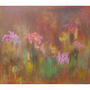 Flora And Fauna Floral Painting Canvas Print, thumbnail 2 of 2
